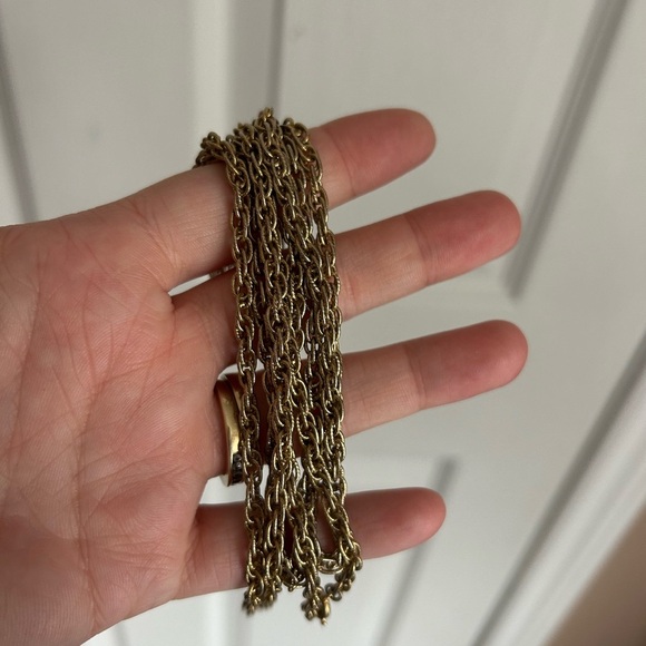 5/$25 Elegant Gold Chain Necklace vintage 24 inches ❤️ - Picture 8 of 8